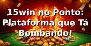 15win no Ponto: Plataforma que Tá Bombando! 🚀